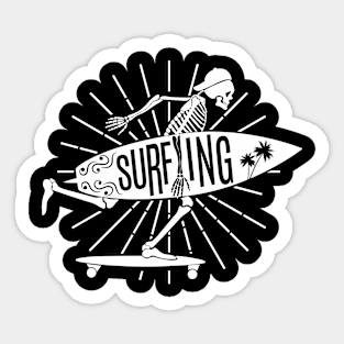 Surfer skater - Surf Sticker